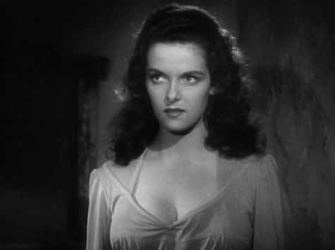 Playing with a stacked deck - Jane Russell in The Outlaw.
