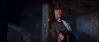 Clint Eastwood asking the whole German army if they feel lucky.