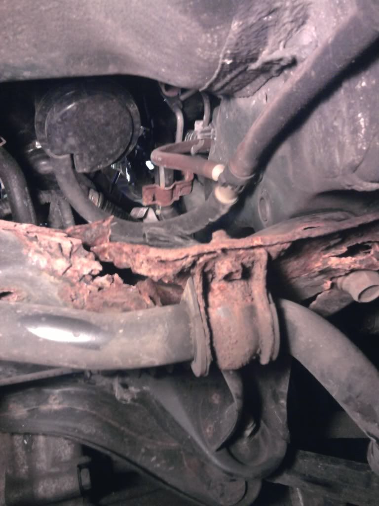 Honda civic subframe rot #5