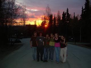 Post Grad Sunset with Friends
