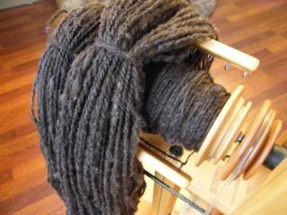 newly spun mystery wool