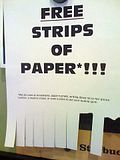 free strips of paper
