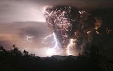 volcano lightning in chile
