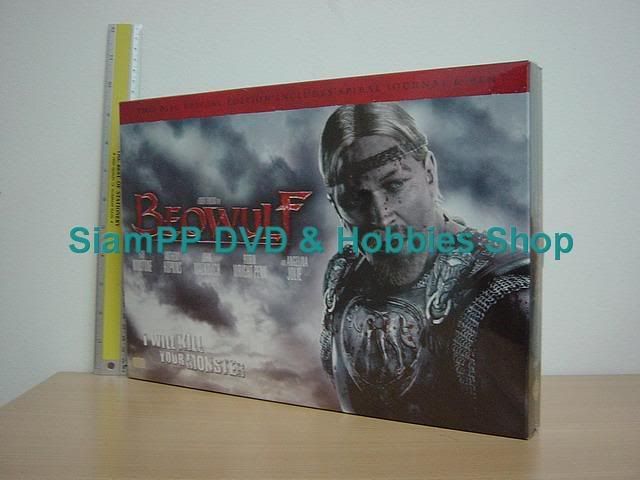 Beowulf 2-Discs Digipack + Spiral Journal & Pen DVD Region 3