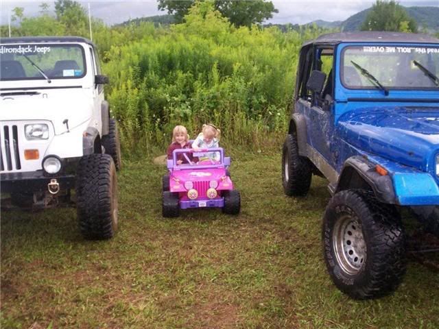 Girls With Willys. The neighbor girls parking