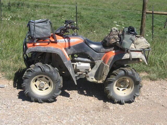 Honda rancher lift kit before and after #7