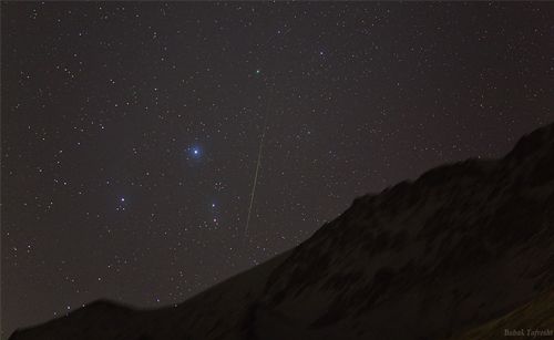 Comet and Meteor 5 Jan