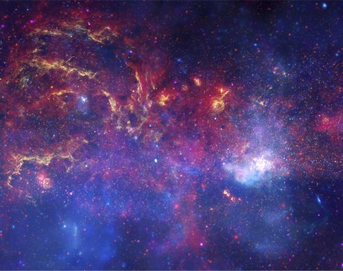 Great Observatories Explore Galactic Center 11 Nov