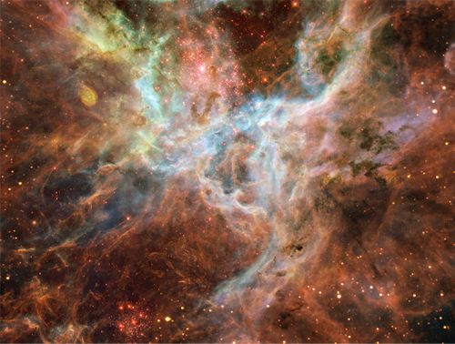 In the Heart of the Tarantula Nebula 31 Mar