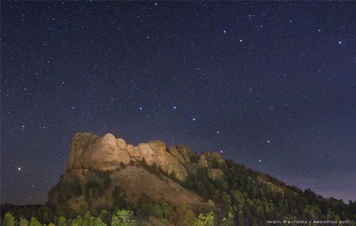 Mount Rushmore's Starry Night 4 July