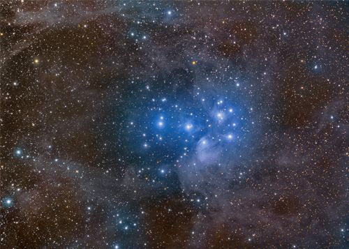 Pleiades and Stardust 14 Oct