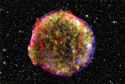 Tycho's Supernova Remnant 17 Mar