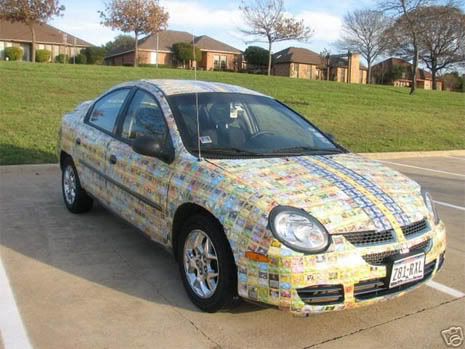 bizzare graffitti cars 33 Top 20 most bizarre graffiti cars