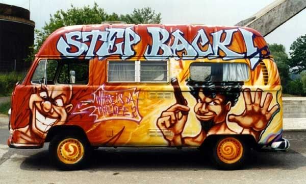 bizzare graffitti cars 35 Top 20 most bizarre graffiti cars