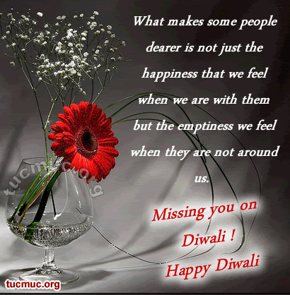 Miss You On Diwali Cards 