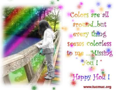 Missing You On Holi Scraps 