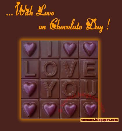 Chocolate Day Cards 