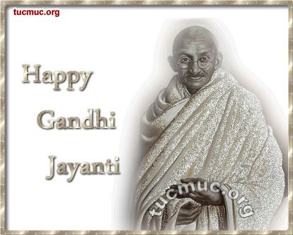 Gandhi Jayanti Cards 
