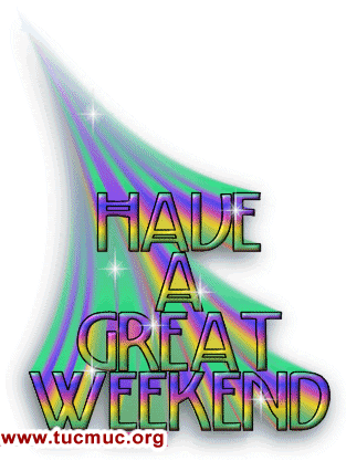 Enjoy The Weekend Graphics 
