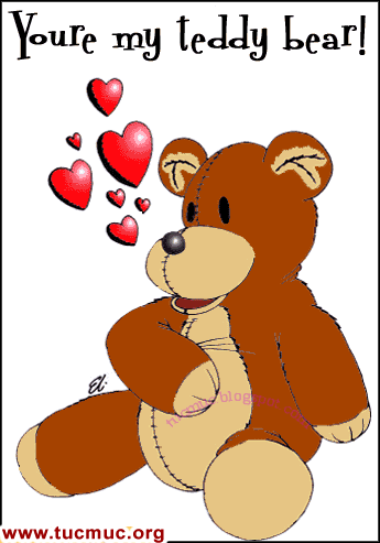 Cute Teddy Bear Greetings 