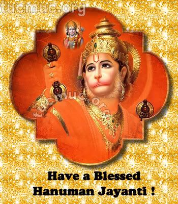 Happy Hanuman Jayanti Cards 