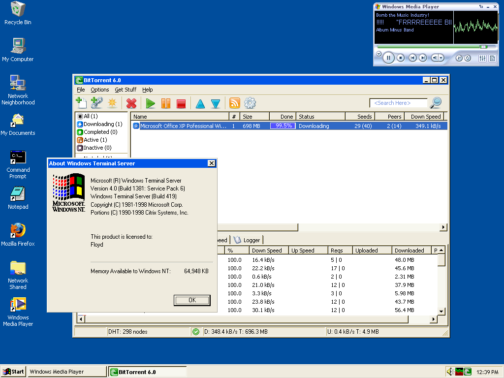 Concurrent Rdp Vista Sp2