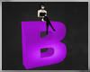 g3 Purple 3D Letter B