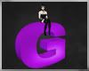 g3 Purple 3D Letter G