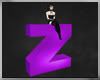 g3 Purple 3D Letter Z