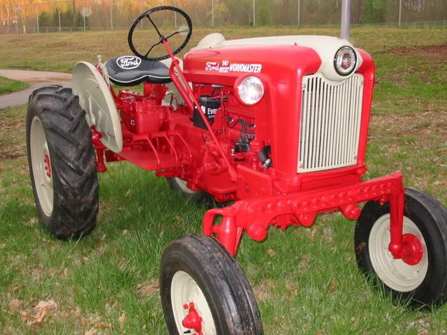 Ford 541 offset workmaster tractor #1