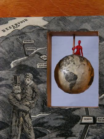 sculpture,collage