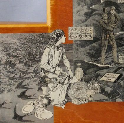 sculpture,collage