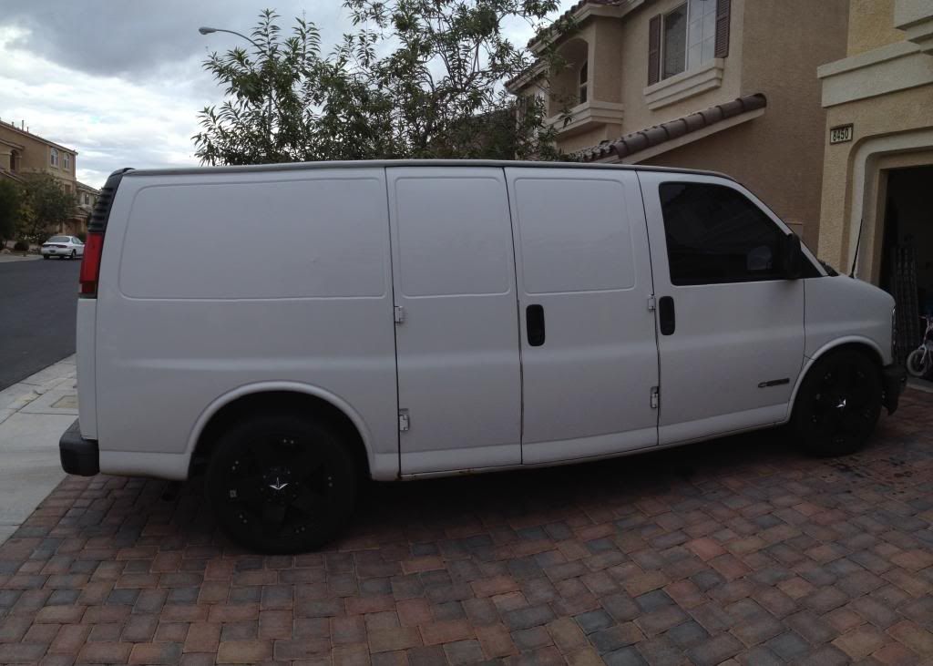 chevy express 2500 lowering kit
