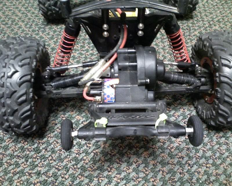 traxxas maxx wheelie bar upgrade