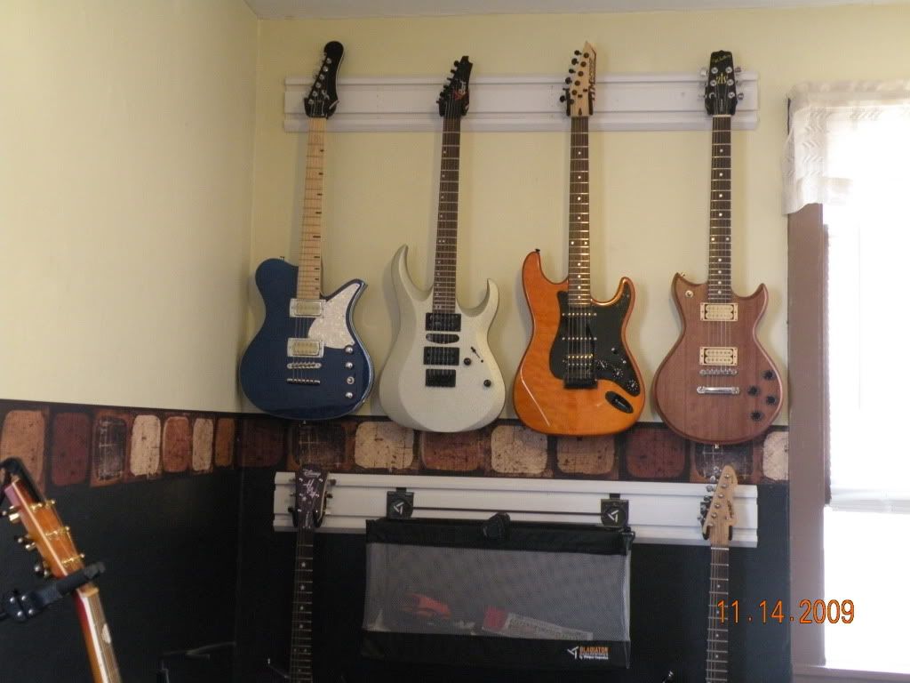 Anyone using slat wall guitar hangers? Harmony Central
