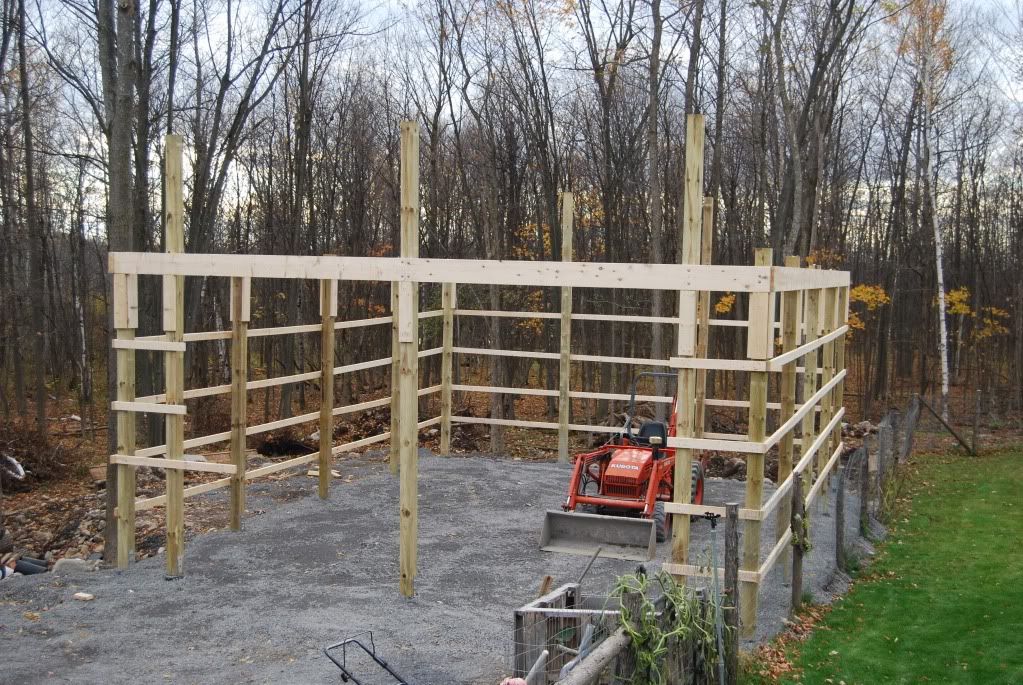 Build Pole Barn Garage