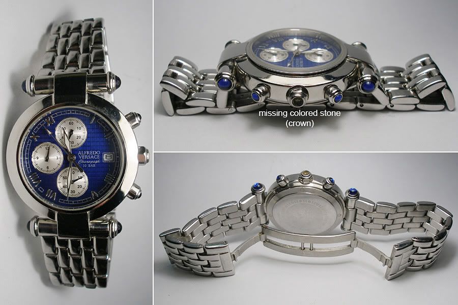 W779 ALFREDO VERSACE Chronograph Men's Watch