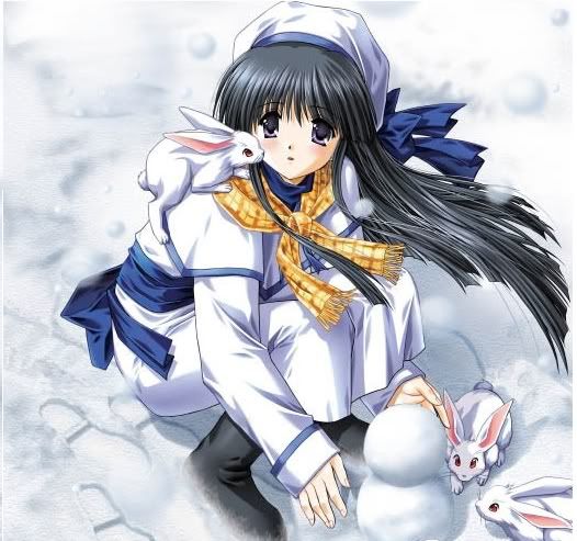 Nali.jpg Snow rabbit girl image by kayakouangel