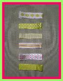 Uptown Lime Mini Clips Set of 6