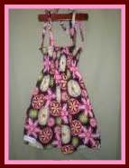 "Carnival Bloom" Shirred Sun Dress