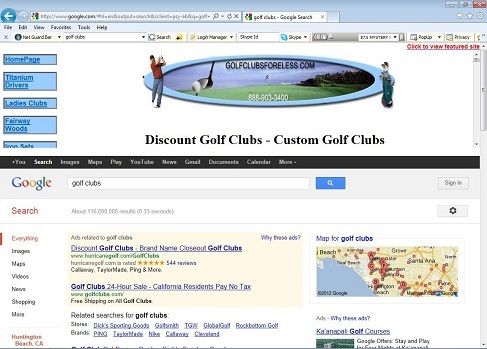 Golf Clubs Fore Less