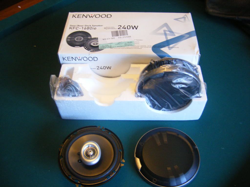 Brand new still in box! Kenwood speakers VW Vortex Volkswagen Forum