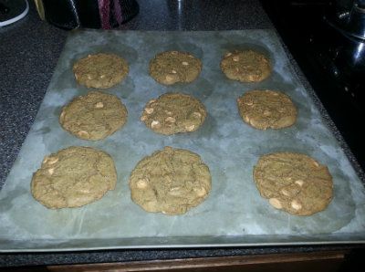 Freshly Baked Gingerbread Butterscotch Cookies