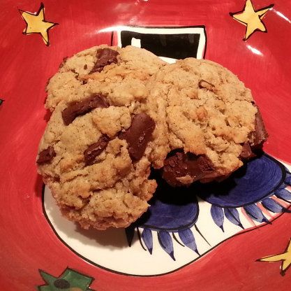 Yummy Brown Butter  Chocolate Chip Cookies, or as we call them a grown ups cookie