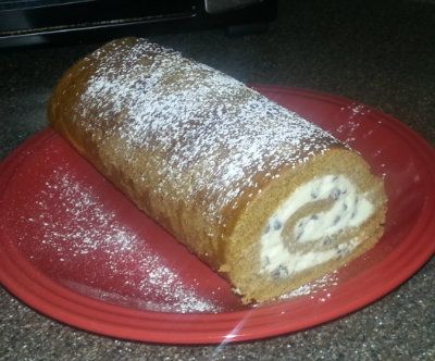 Finished Pumpkin Roll