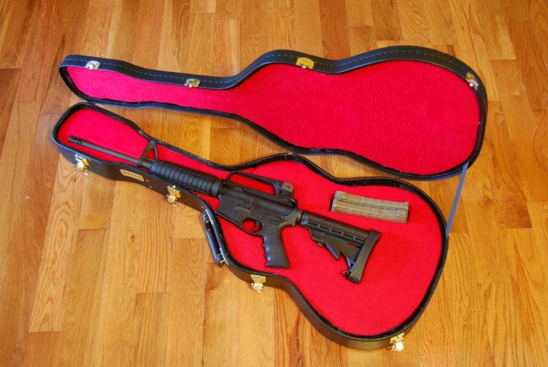 Custom Rifle Case from Violin Case