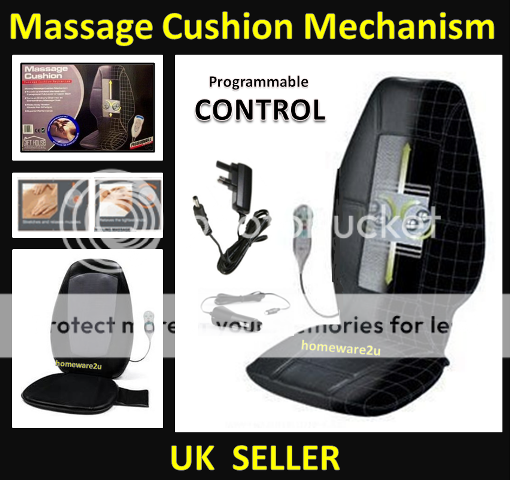 BN Massage Cushion Chair Back Relief Home Massager Seat