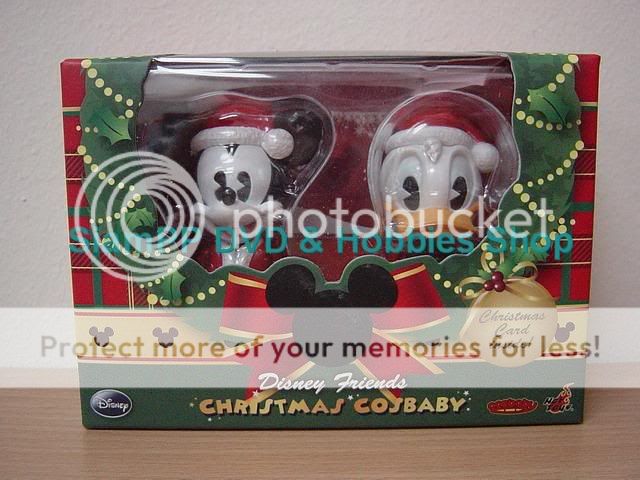 Hot Toys Disney Friends Cosbaby Christmas Mickey Donald