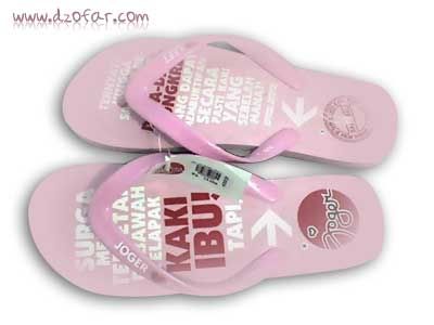 sandal jepit PINK ukuran 41