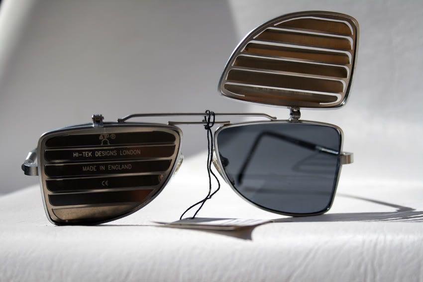 flip up Shutter Sunglasses steampunk Alexander HiTek  